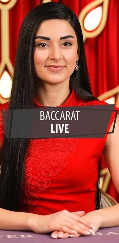 Baccarat Live in Live Dealer