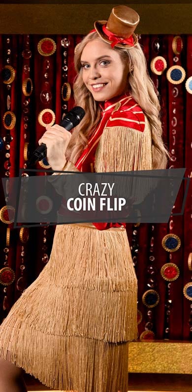 Crazy Coin Flip in Live Dealer