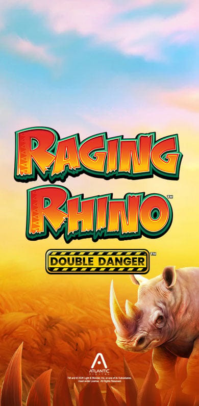 Raging Rhino Double Danger in Featured