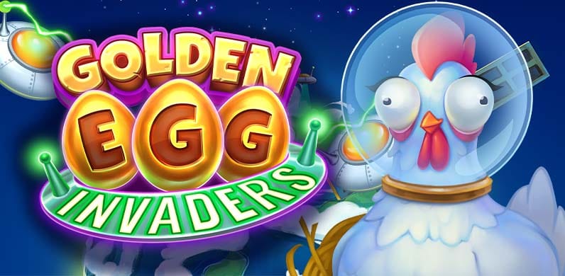 Golden Egg Invaders in Spring_Spins