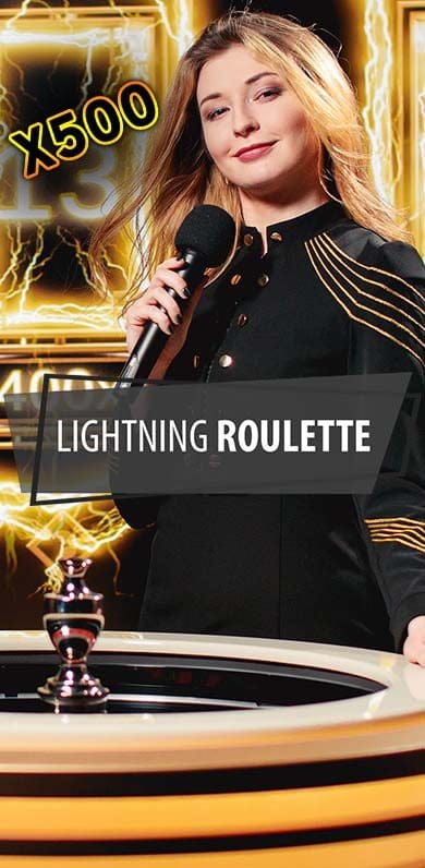Lightning Roulette in Live Dealer